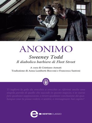 cover image of Sweeney Todd. Il diabolico barbiere di Fleet Street